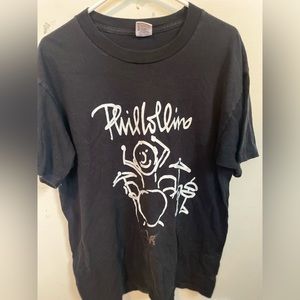 Phil Collins vintage tee, Bleach Stain
